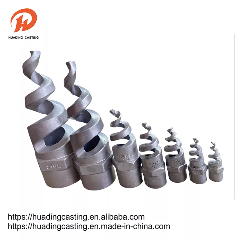 Kālā kūʻai kūʻaiʻana i nā nozzle spirle